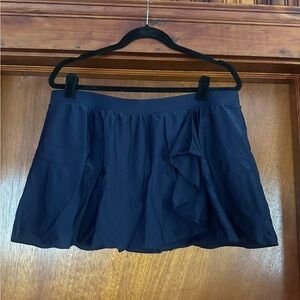 Crown and Ivy Navy Blue swim Skirt